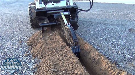 diamond skid steer trencher|blue diamond skid steer attachment.